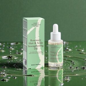 Rosemary Hair & Scalp Strengthening Oil - Green